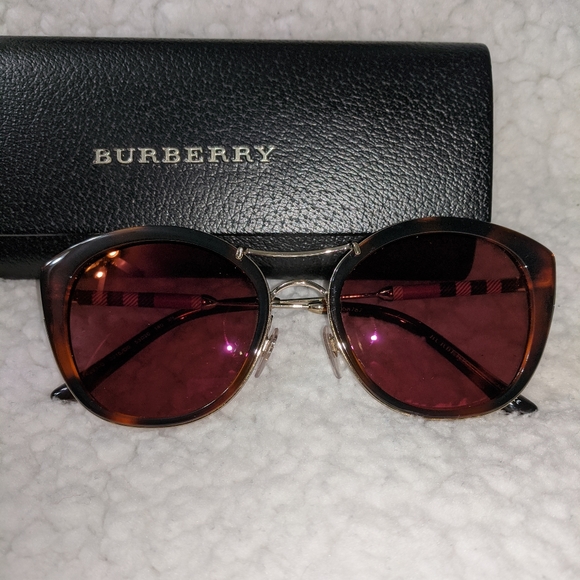 burberry mirrored sunglasses